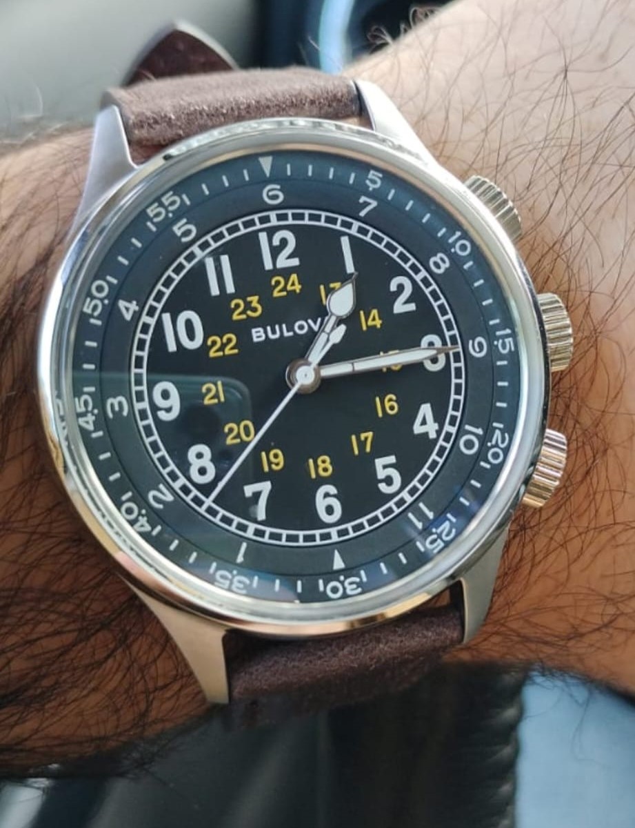 Bulova Military Heritage Hack Watch (96A245)