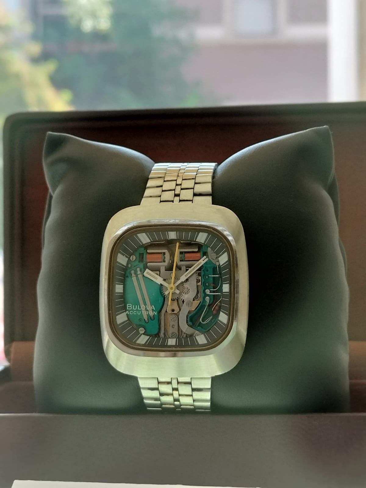 Bulova Accutron Spaceview 'TV Screen' Cushion Case