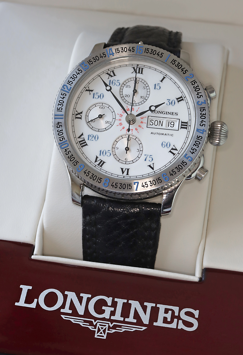 Longines Lindbergh Hour Angle Chronograph Ref. L2.618.4