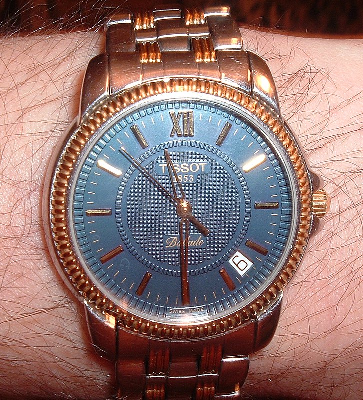 Tissot Ballade III Two-Tone (Reference T031.410.22.033.00 series)