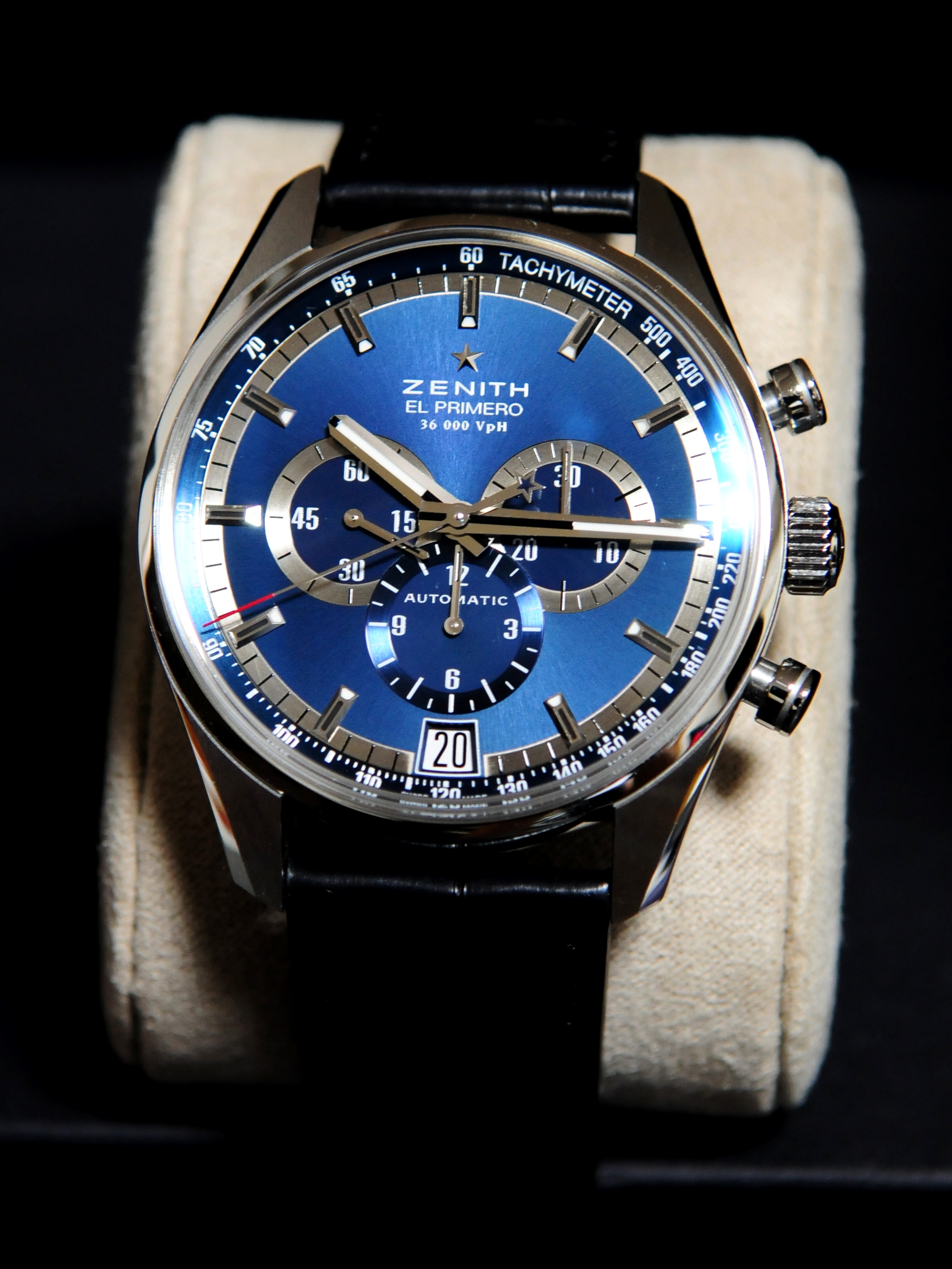 Zenith El Primero 36,000 VpH Blue Dial (Ref. 03.2040.400/53.C700)